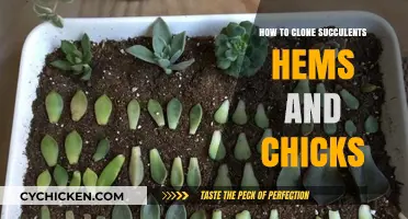 Easy Guide to Cloning Succulents: Hems and Chicks Propagation Tips