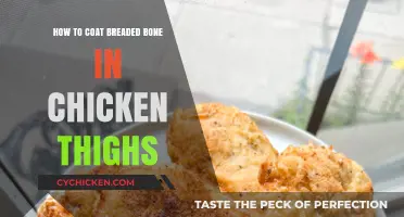 Perfectly Crispy: Coating Breaded Bone-In Chicken Thighs Like a Pro