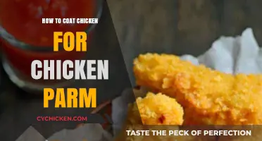 Perfectly Crispy Chicken Parmesan: Mastering the Art of Coating Chicken