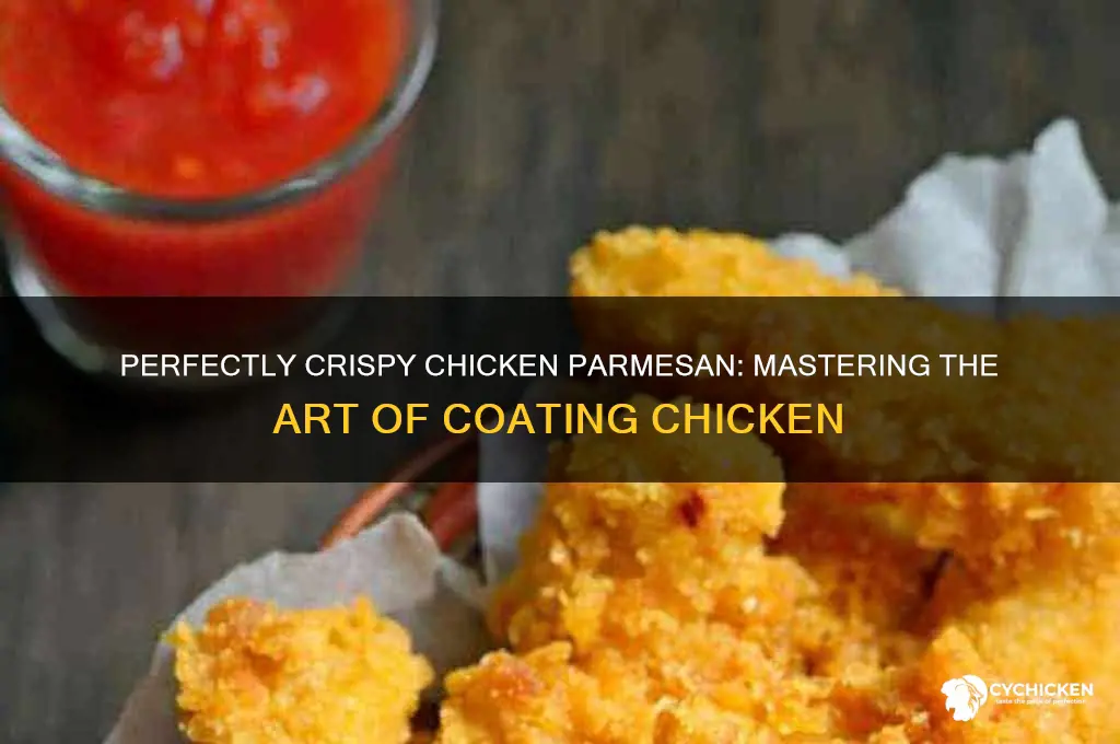 how to coat chicken for chicken parm