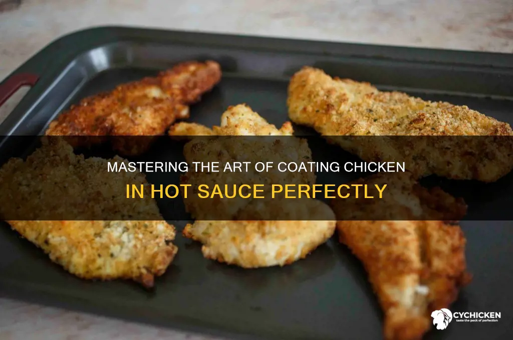 how to coat chicken in hot sauce