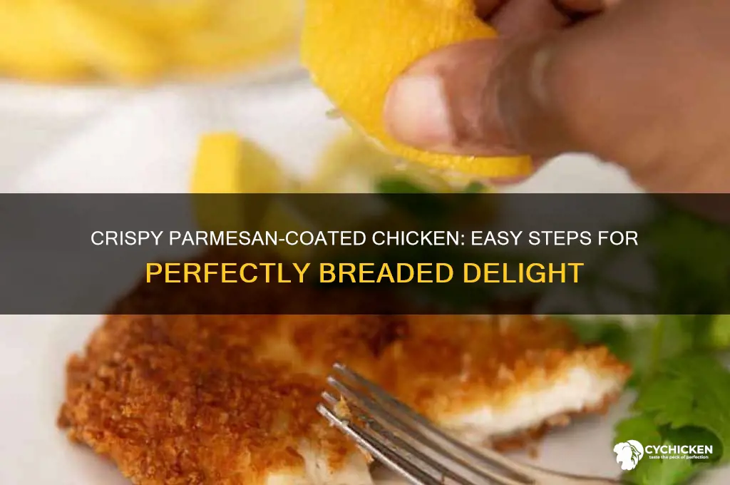 how to coat chicken in parmesan cheese