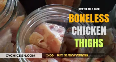 Mastering Cold Packing: A Guide to Storing Boneless Chicken Thighs