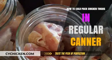 Easy Guide to Cold Packing Chicken Thighs in a Regular Canner