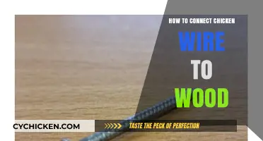 Securely Attaching Chicken Wire to Wood: A Step-by-Staple Guide