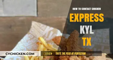 Contacting Chicken Express in Kyle, TX: A Quick and Easy Guide