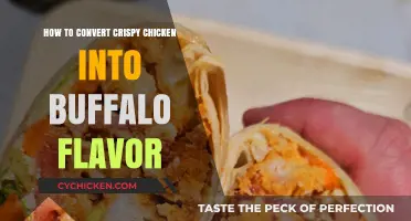 Transform Crispy Chicken into a Spicy Buffalo Treat