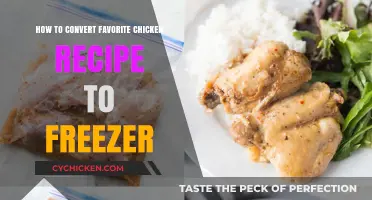 Freeze Your Favorite Chicken Recipe in 3 Easy Steps