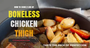 Perfectly Cooked Boneless Chicken Thighs: 2 lbs Recipe Guide