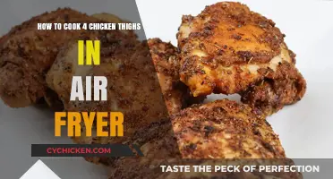 Crispy Air Fryer Chicken Thighs: Easy 4-Piece Recipe Guide