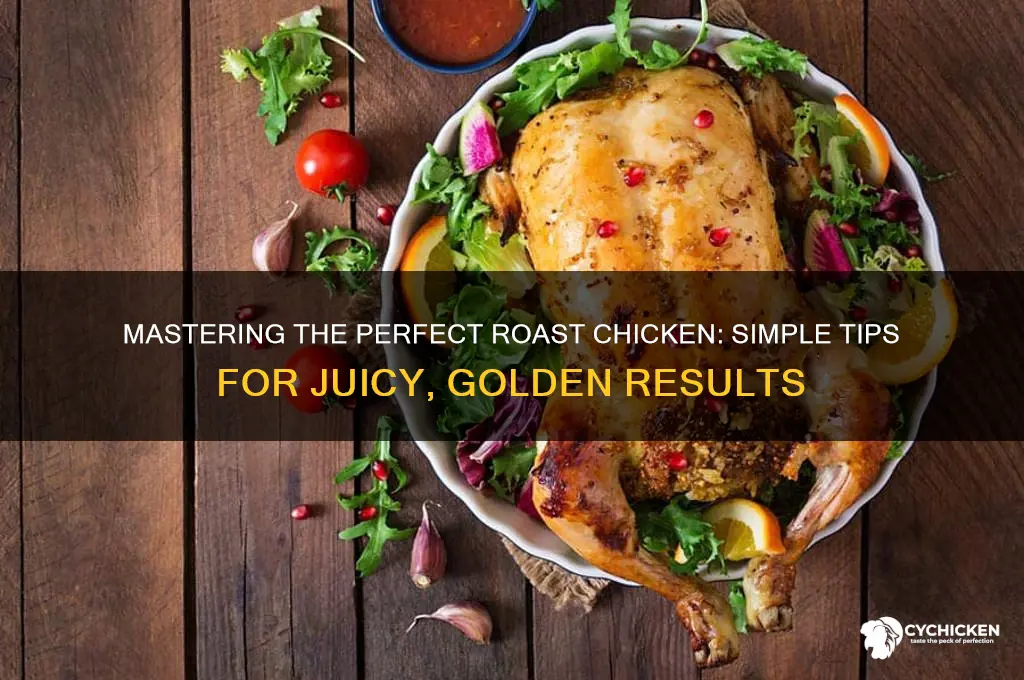 how to cook a great roast chicken