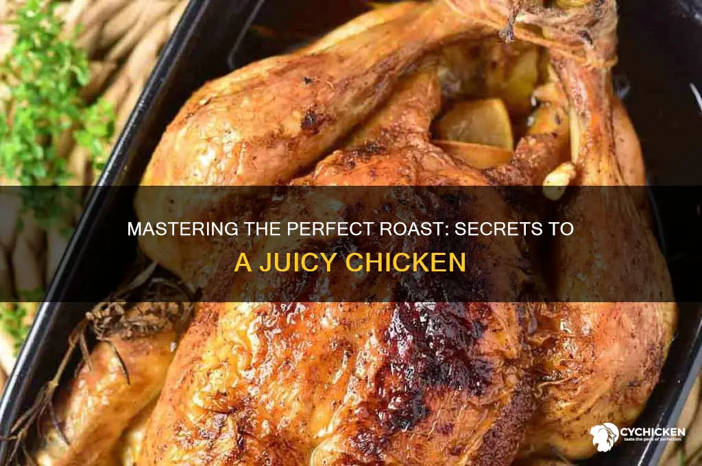 how to cook a juicy roast chicken