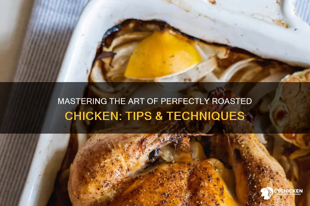 how to cook a roasted chicken to perfection