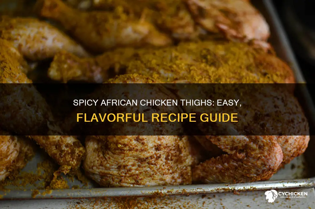how to cook african chicken thighs