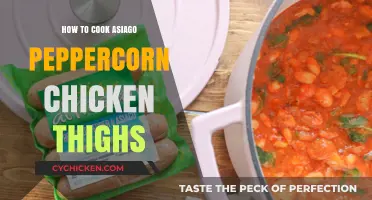 Savor Asiago Peppercorn Chicken Thighs: Easy, Flavorful Recipe Guide