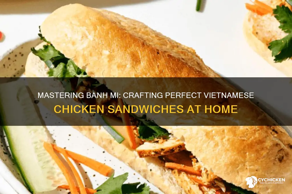 how to cook banh chicken vietnamese sandwiches
