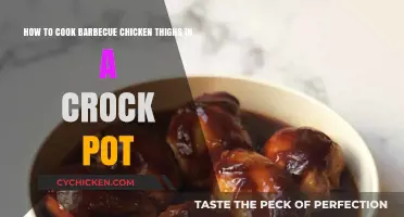 Easy Crock Pot BBQ Chicken Thighs: Juicy, Tender, and Flavorful Recipe