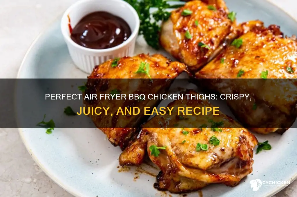 how to cook barbecue chicken thighs in air fryer