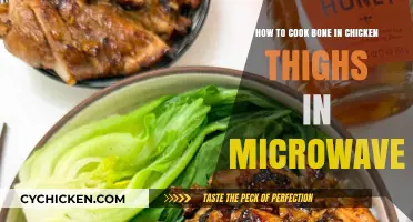Microwave Magic: Perfectly Cooked Bone-In Chicken Thighs in Minutes
