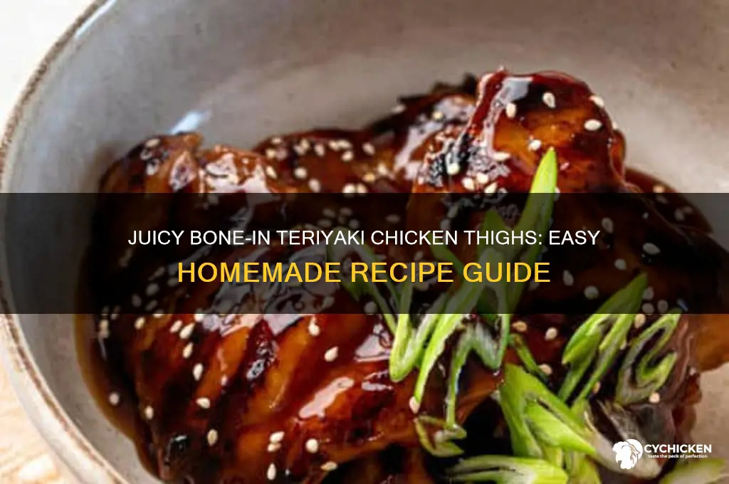 how to cook bone in teriyaki chicken thighs