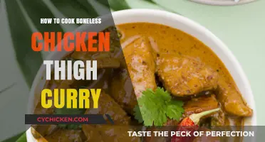 Easy Boneless Chicken Thigh Curry Recipe: Spicy, Flavorful, and Quick!
