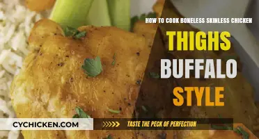 Spicy Buffalo Chicken Thighs: Easy Boneless Recipe for Flavorful Wings