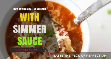Easy Butter Chicken Recipe Using Simmer Sauce in Minutes