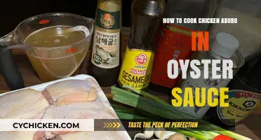 Cooking Chicken Adobo with Oyster Sauce: A Flavorful Filipino Recipe