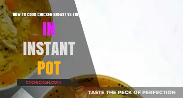 Instant Pot Chicken: Mastering Breast vs Thighs Cooking Techniques