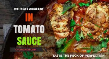 Easy Chicken Breast in Tomato Sauce: A Flavorful, Quick Recipe