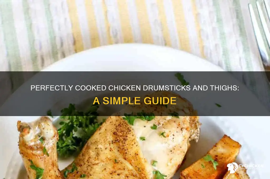 how to cook chicken drumstick and thighs together