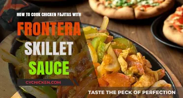 Sizzling Chicken Fajitas Made Easy with Frontera Skillet Sauce