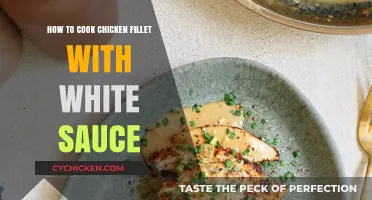 Creamy White Sauce Chicken Fillet: Easy Recipe for Perfectly Cooked Dish