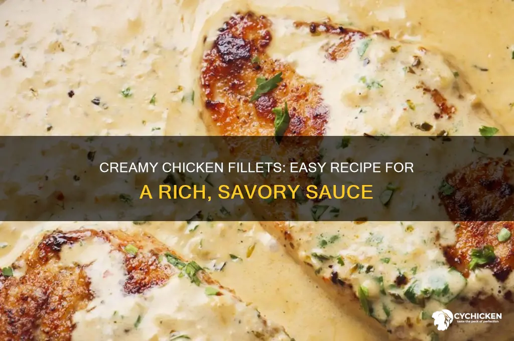 how to cook chicken fillets in a cream sauce