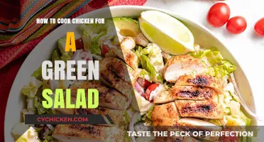 Fresh and Healthy: Grilled Chicken for Your Green Salad