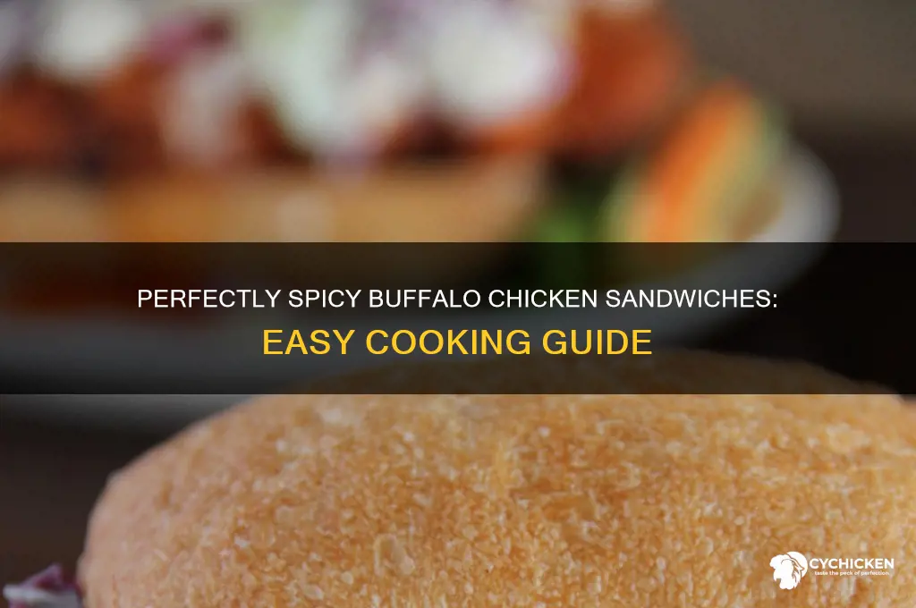 how to cook chicken for buffalo chicken sandwiches