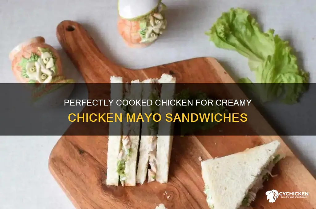 how to cook chicken for chicken mayo sandwiches