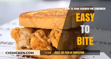 Perfectly Tender Chicken for Sandwiches: Simple, Bite-Sized Cooking Tips