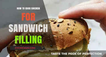 Perfectly Juicy Chicken for Sandwich Filling: Easy Cooking Tips