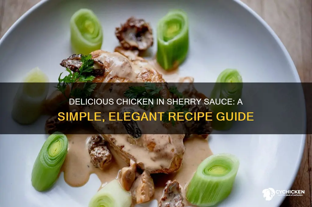 how to cook chicken in sherry sauce