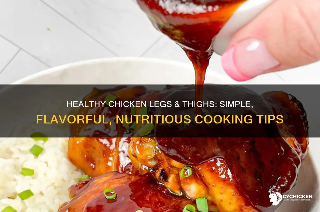 how to cook chicken legs and thighs healthy