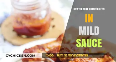Delicious Mild Sauce Chicken Legs: Easy Cooking Guide for Perfect Flavor