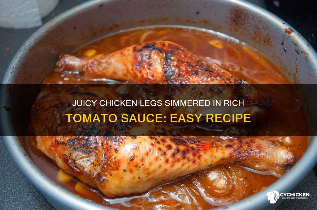 how to cook chicken legs in tomato sauce