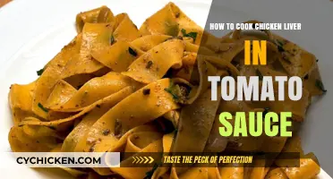 Rich & Savory Chicken Liver in Tomato Sauce Recipe Guide