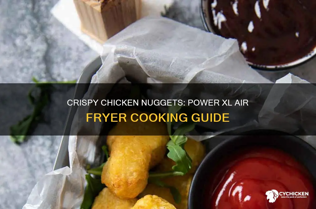 how to cook chicken nuggets in power xl air fryer