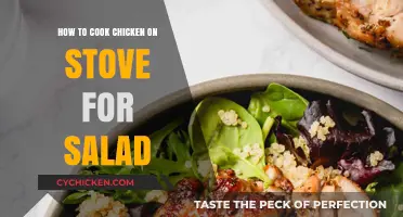 Sizzling Chicken for Fresh Salads: A Stovetop Guide