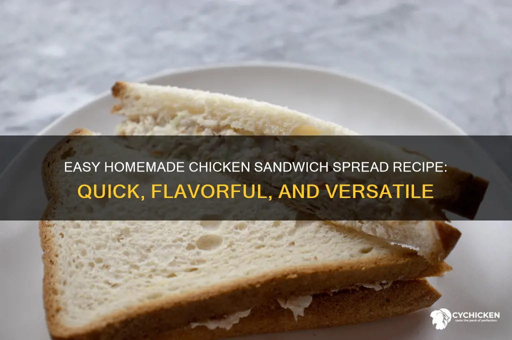 how to cook chicken sandwich spread