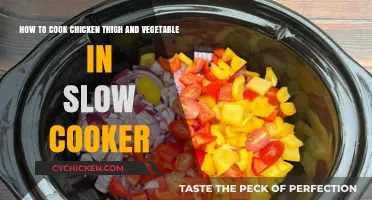 Slow Cooker Chicken Thighs and Veggies: Easy, Flavorful One-Pot Meal