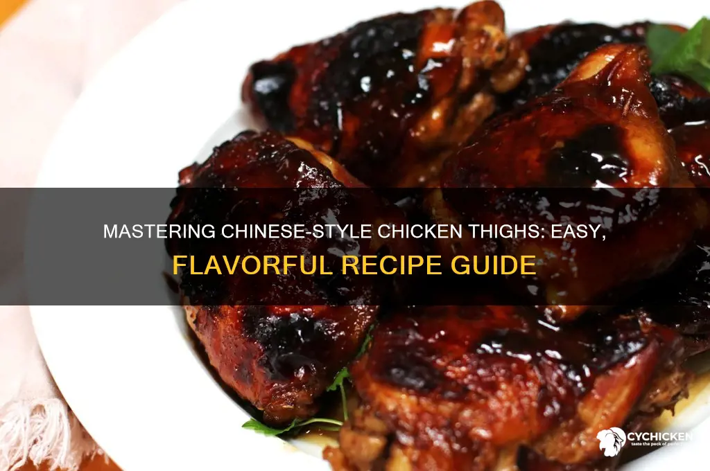 how to cook chicken thigh chinese style