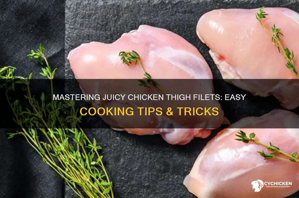 how to cook chicken thigh filets